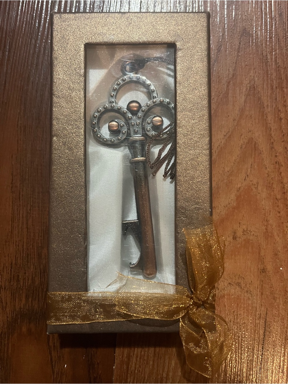 Antique-Style Decorative Key Bottle Opener - Bronze